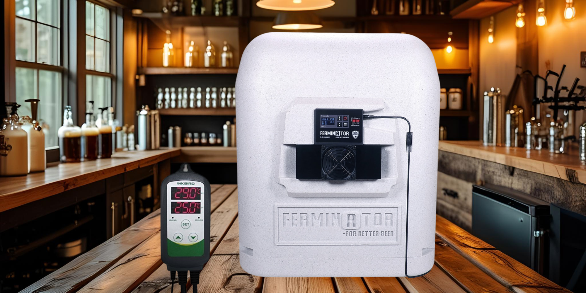 Temperaturkontroll under gjæring – avgjørende også for deg som brygger med Fresh Wort Kits