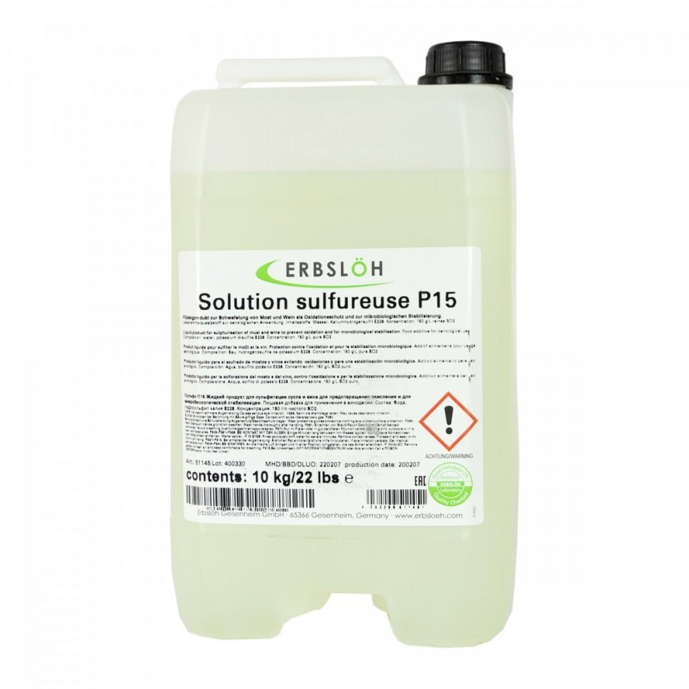 Erbslöh liquid sulphite P15 - 10 kg