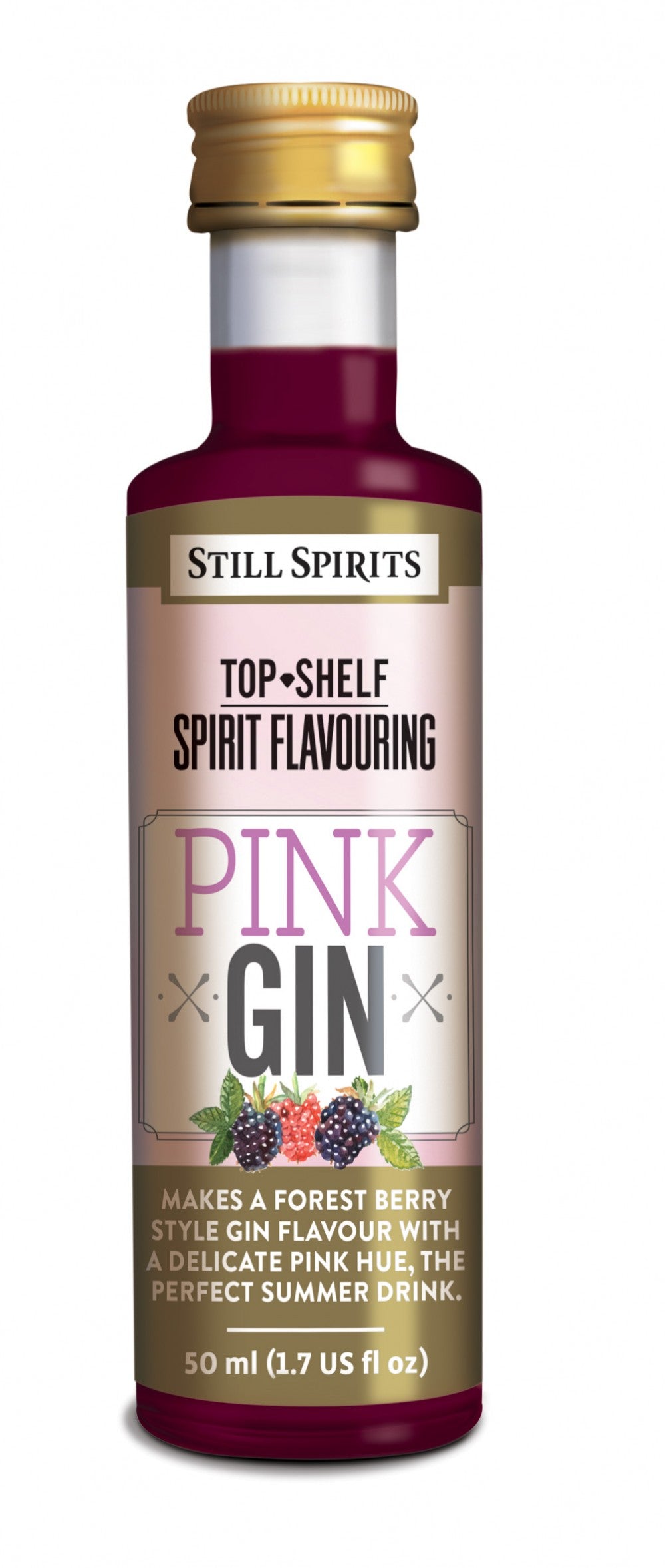 SS Top Shelf Pink Gin - 50ml essens
