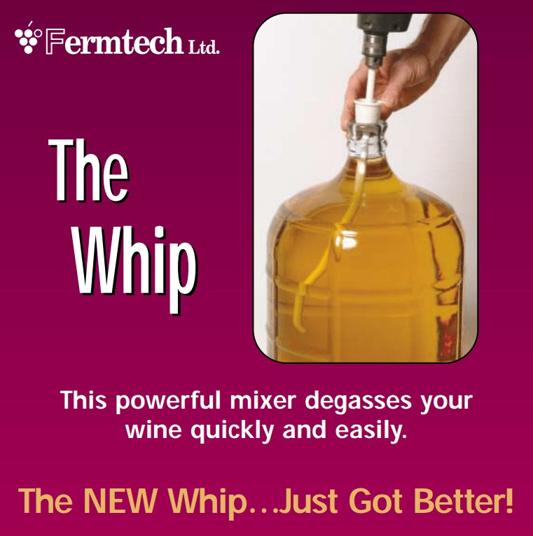 The Whip - Degasser for vinlegging - Fermtech