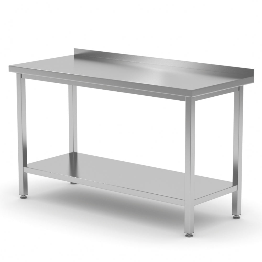 Arbeidsbenk av rustfritt stål - 1200 x 600 x 850(h) - Hendi