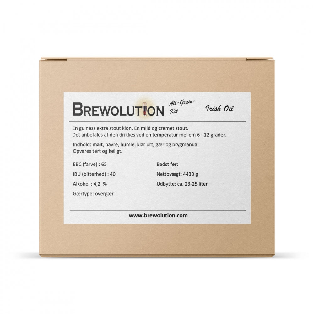 Irish Oil - allgrain ølsett