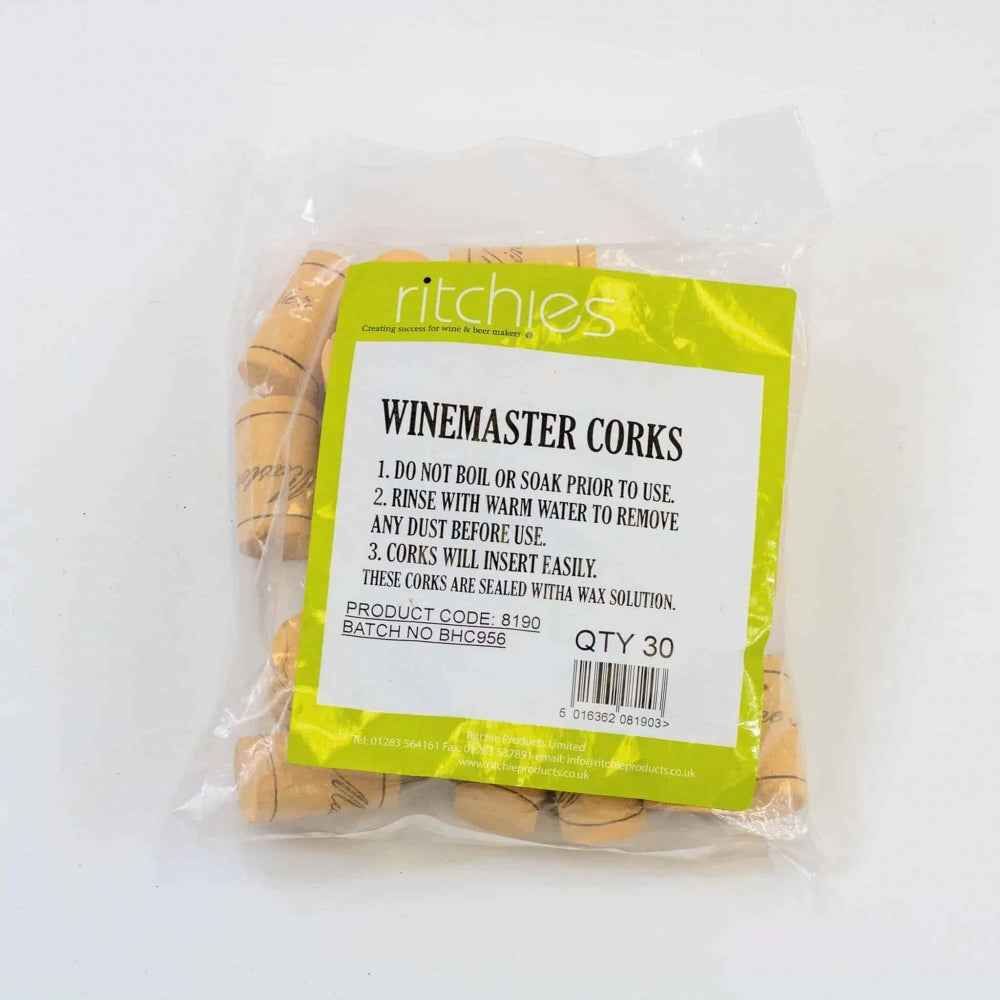 Winemaster 22 x 38mm Vinkorker 30stk
