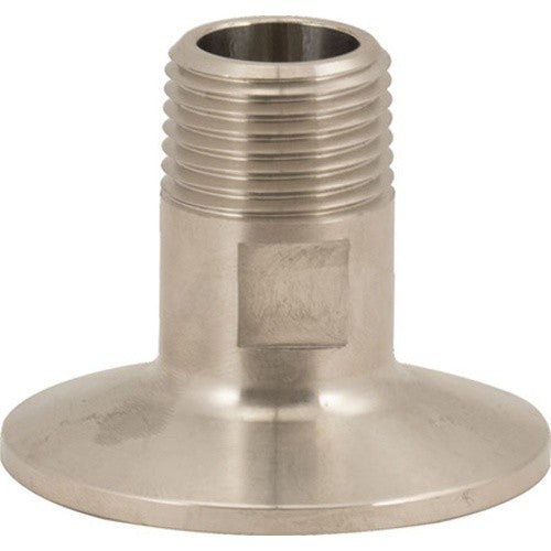 1,5" Tri-Clamp x 1/2" NPT (hann)