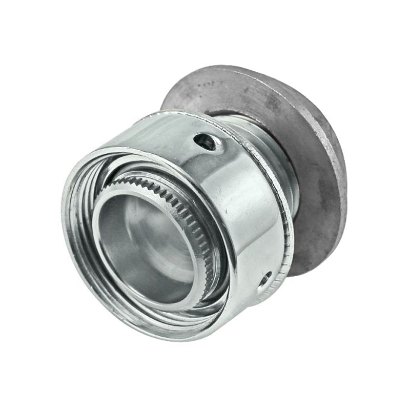 Kort gjennomføring med 5/16" John Guest hurtigkobling - Krome Dispense