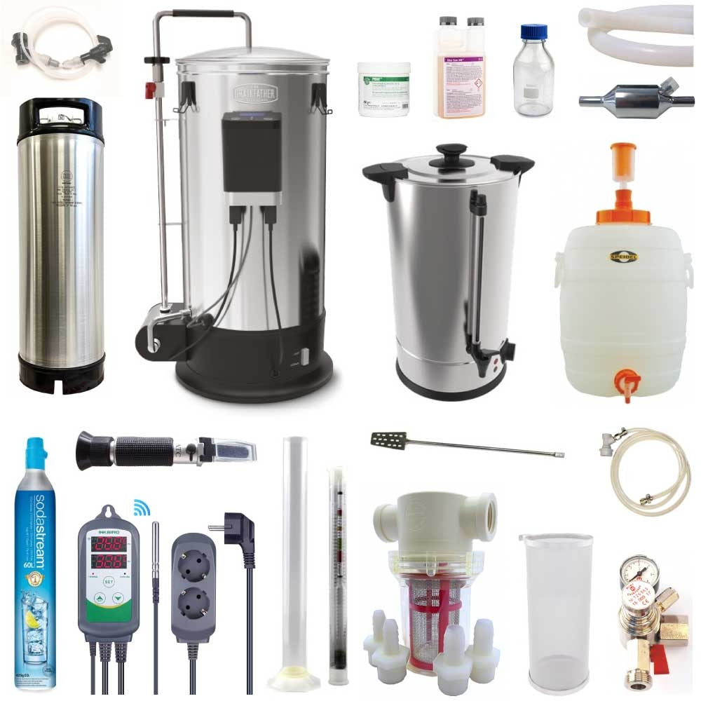 Grainfather Brew & Keg Kit - Komplett Startsett