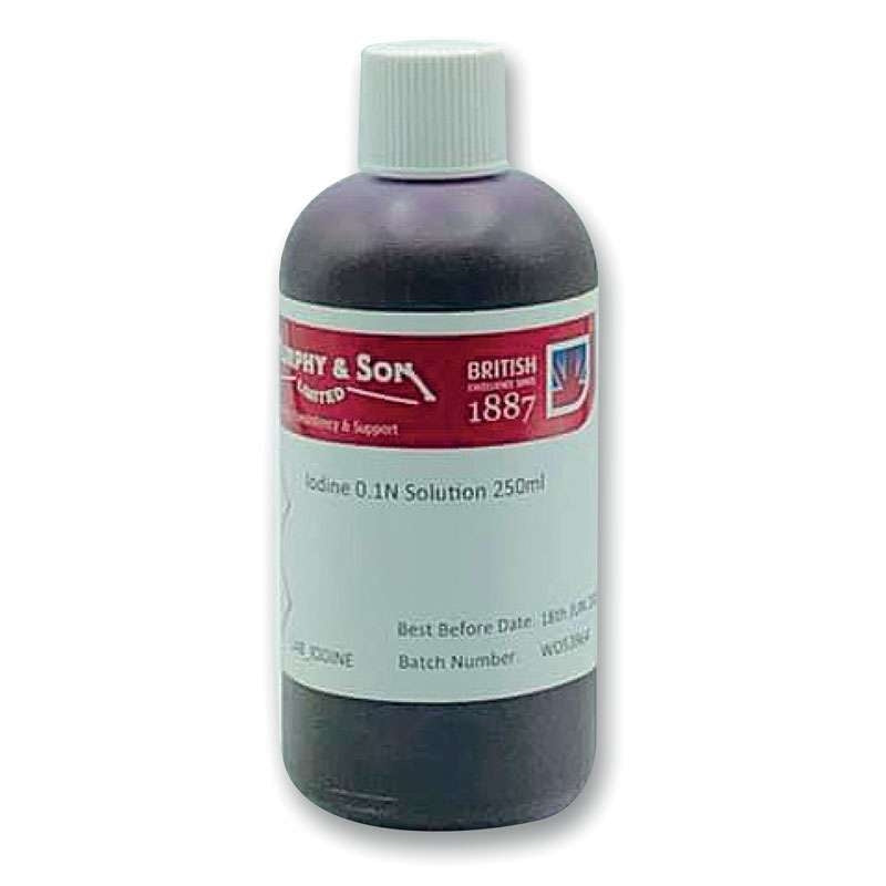 Jod - Lab Iodine Solution - 250ml - Murphy & Son
