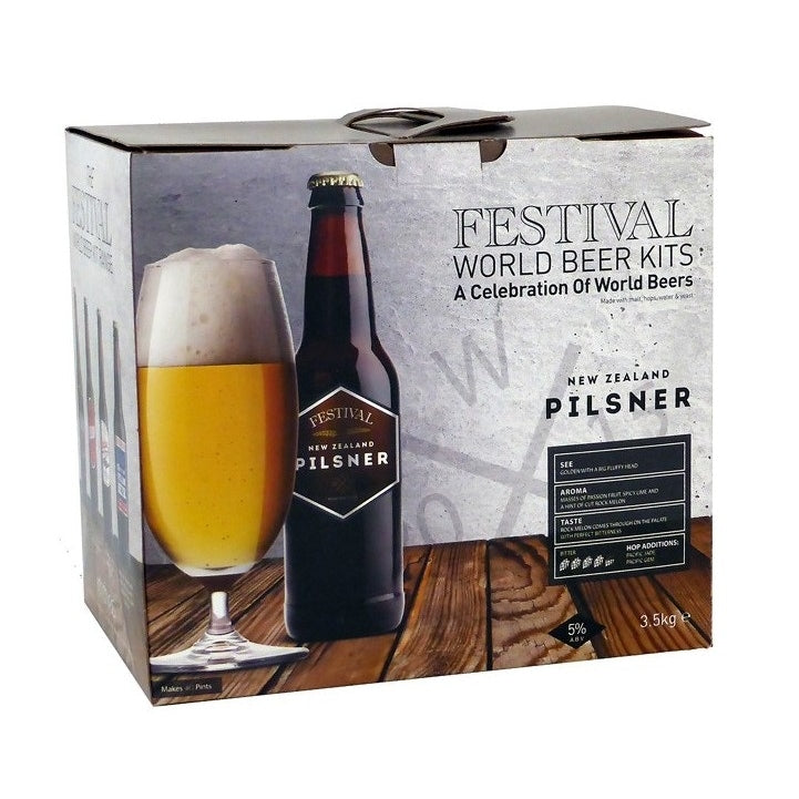 Festival New World Pilsner 3,5kg Ekstraktsett
