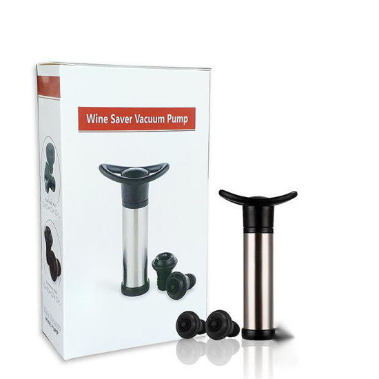 Vakuumpumpe med vakuumkorker for vinflasker