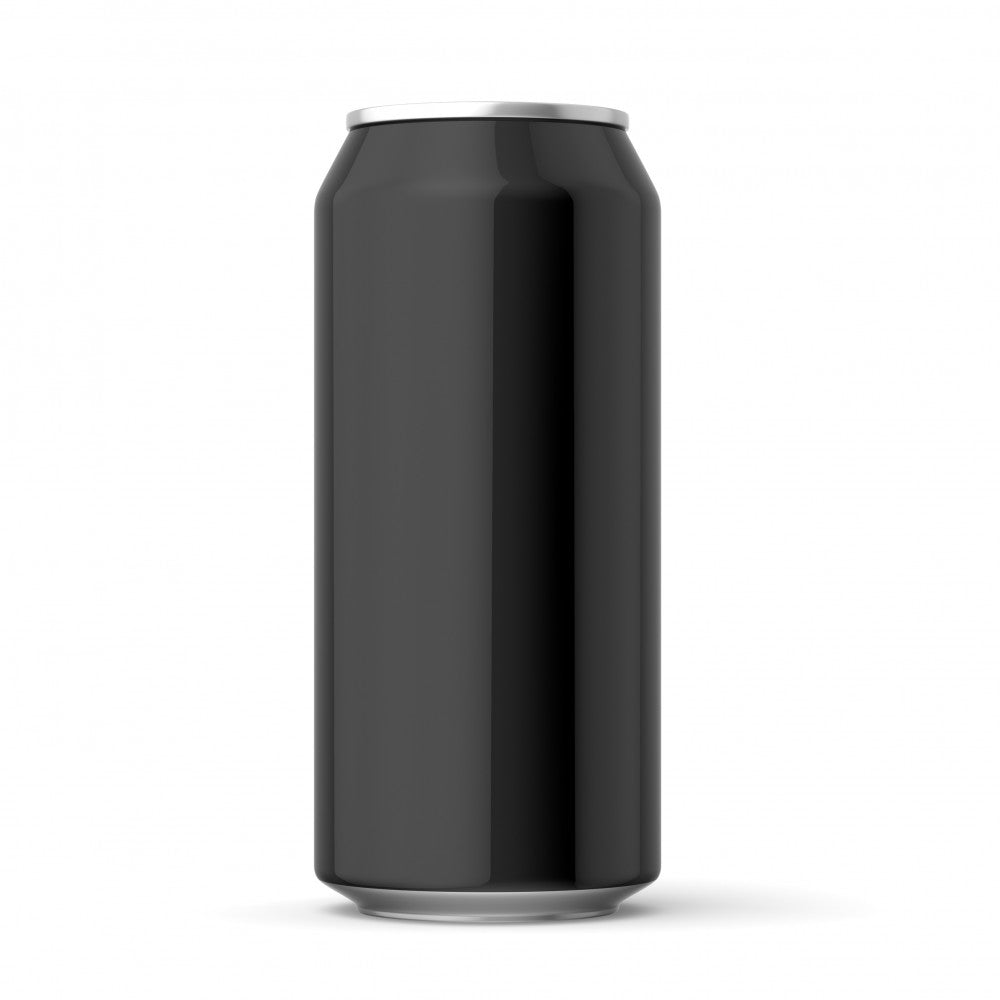 440ml ølboks sort - 24 stk