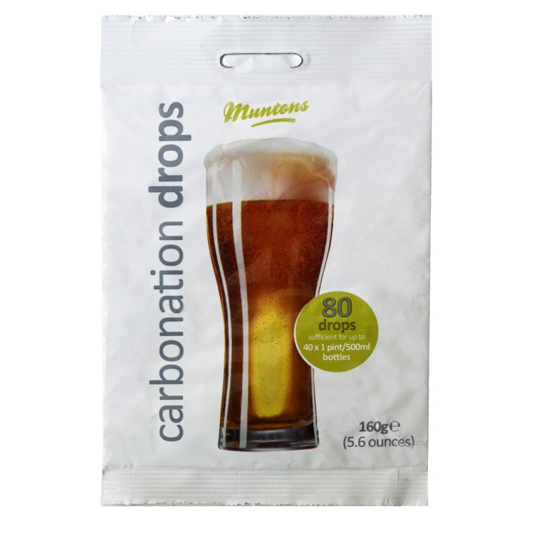 Muntons Karboneringsdrops 160g (80stk)