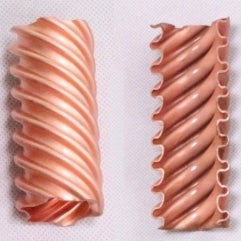 Spiralformet innvendig rør øker motstrømskjølerens effektivitet