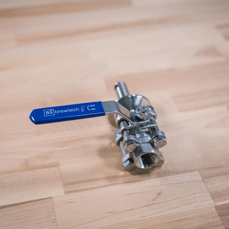 1,5" Tri-Clamp Whirlpool Fitting - Ss Brewtech