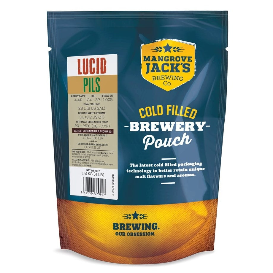 Traditional Series Lucid Pils ekstraktsett - 1,8kg