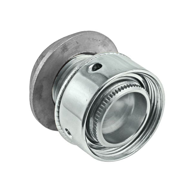 Kort gjennomføring med 5/16" John Guest hurtigkobling - Krome Dispense