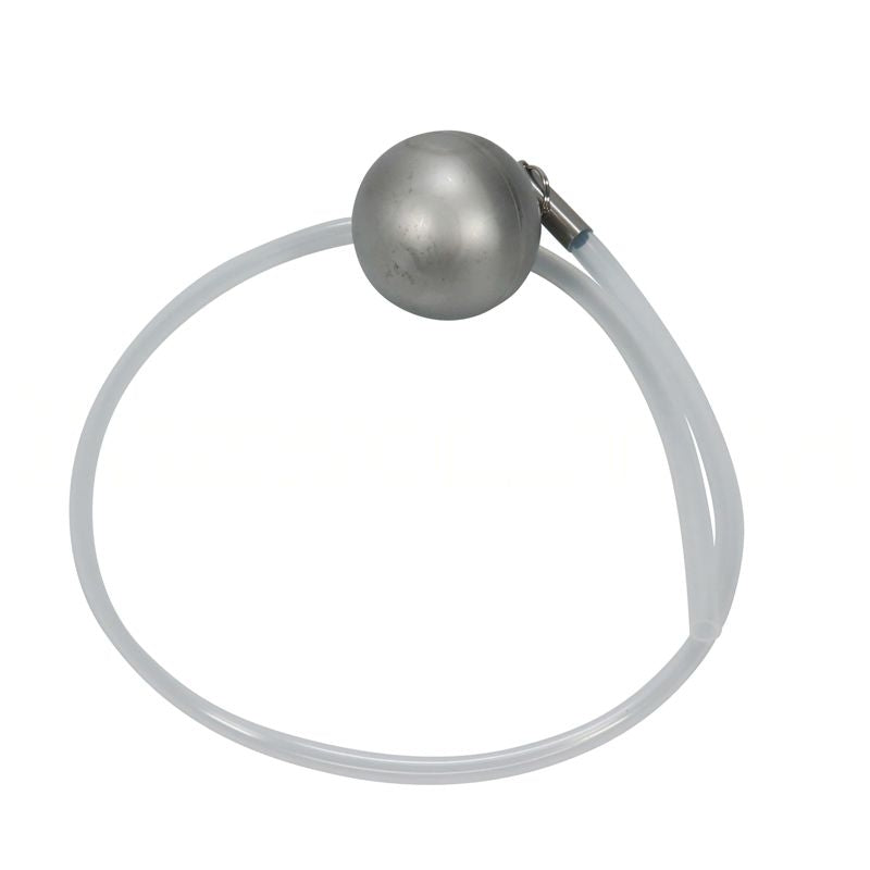 Flyteball med dip tube og silikonslange