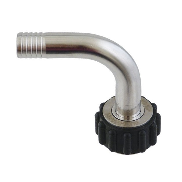 Blichmann QuickConnector - 1/2" nippel albue
