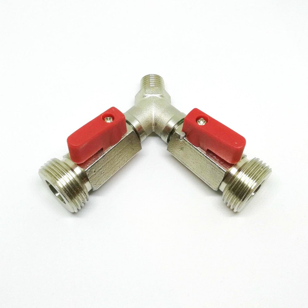 Y-Splitter til CO2 regulator - Hiwi