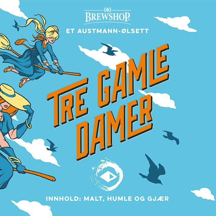 Austmann Tre Gamle Damer - allgrain ølsett