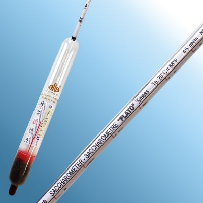 Hydrometer 20-30 Plato med termometer - Alla France