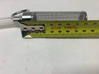 Dip tube beer filter