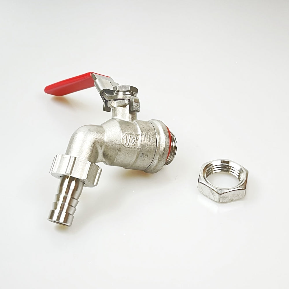 Kran med rødt håndtak til Grainfather G40