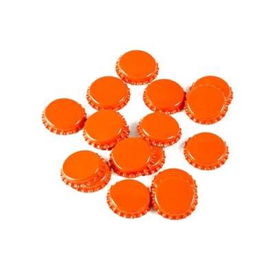 Korker 26mm oransje, 100 stk.