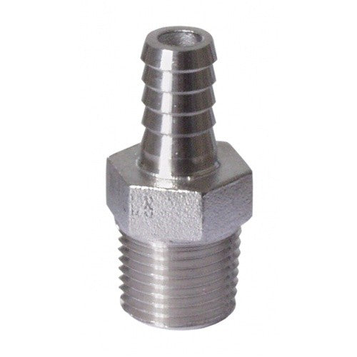 Slangenippel 1/2" NPT x 3/8"