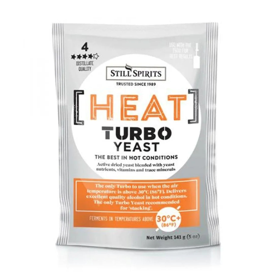 Still Spirits Heat Turbo Yeast 138g - turbogjær