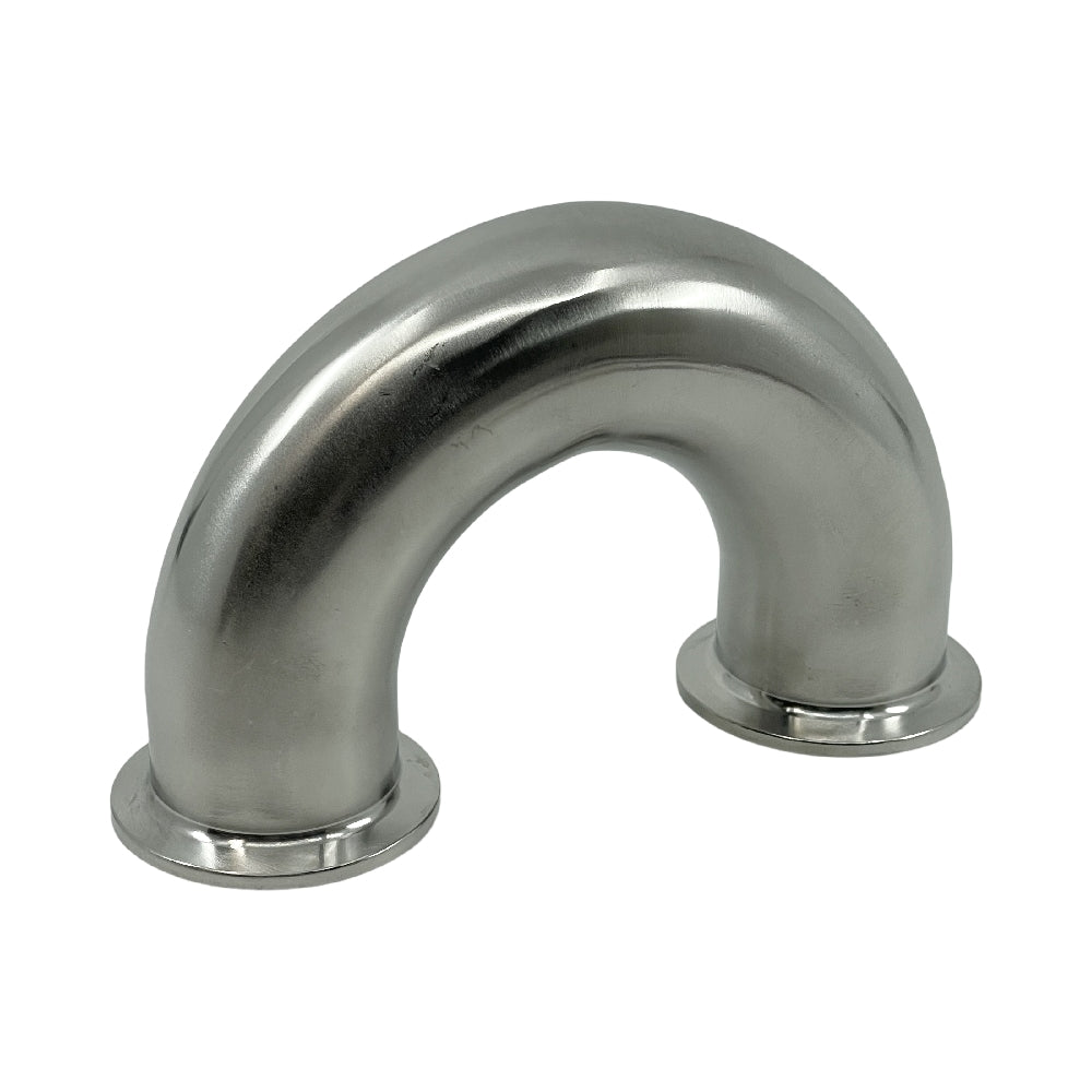 1,5" Tri-Clamp albue 180 grader - 38mm rør