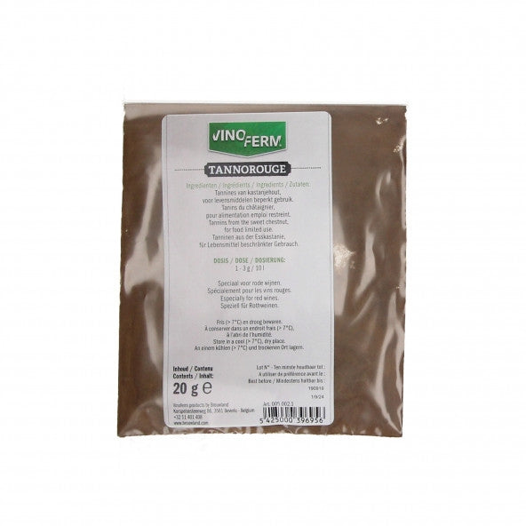 Vinoferm Tannorouge tanniner 20g