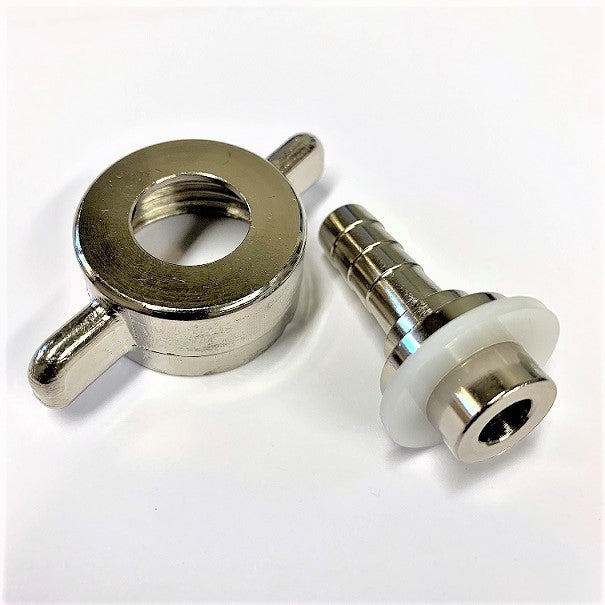 Vingemutter med nippel 9,3mm og pakning - Hiwi