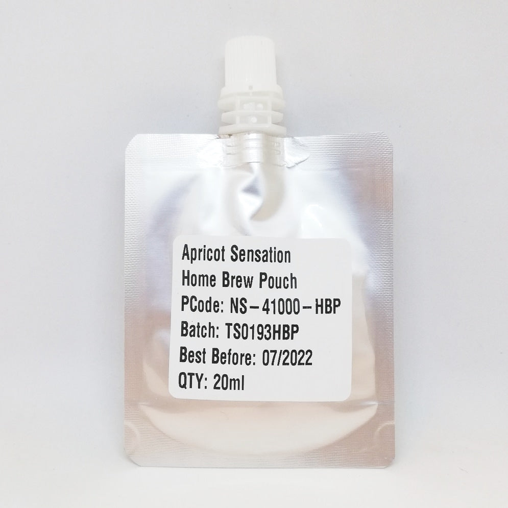 NaturalSensation Aprikos fruktessens - 20ml Homebrew Pouch
