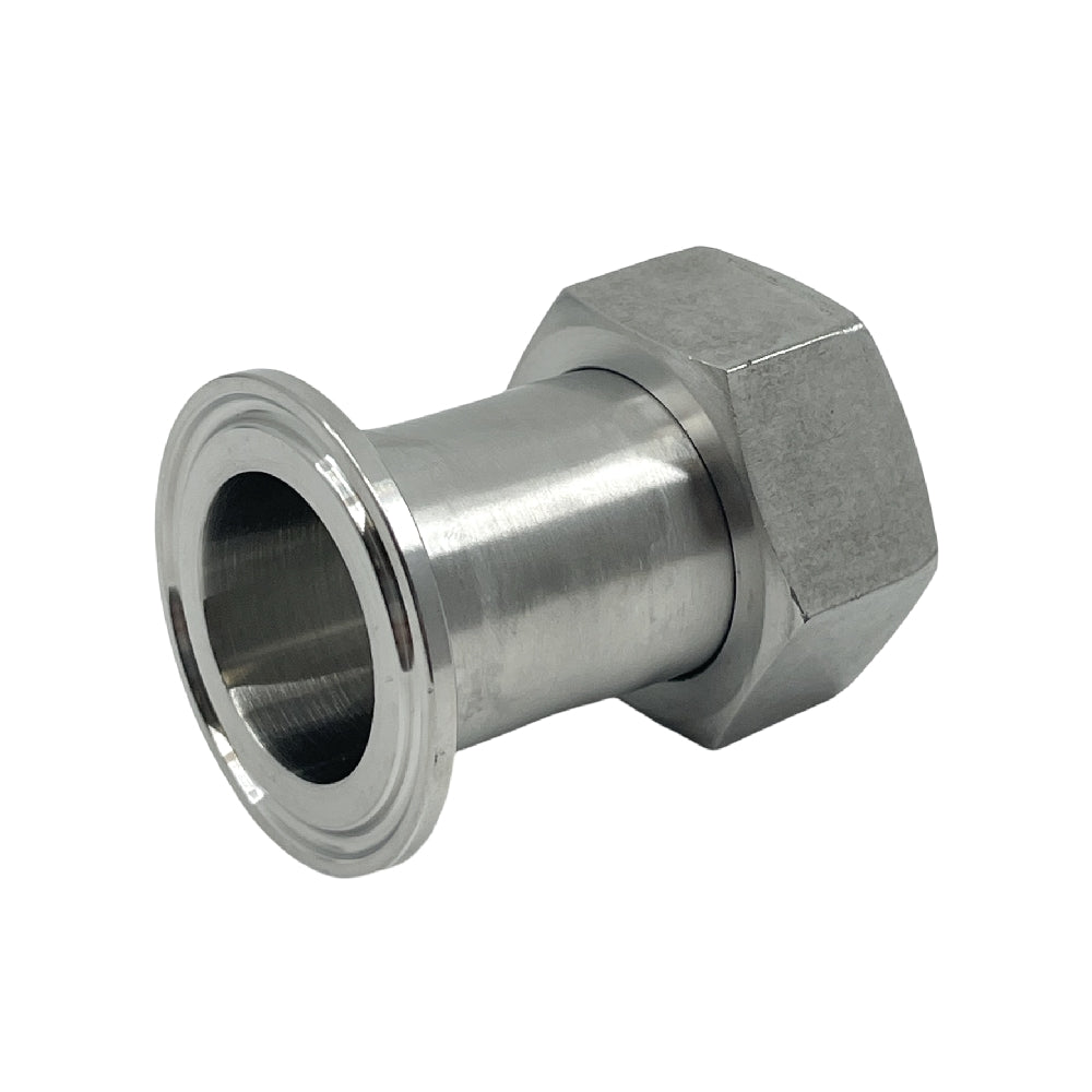 TC adapter for Rover Novax 30 B pumpe - 1,25" BSP til 1,5" Tri-Clamp (1 stk)