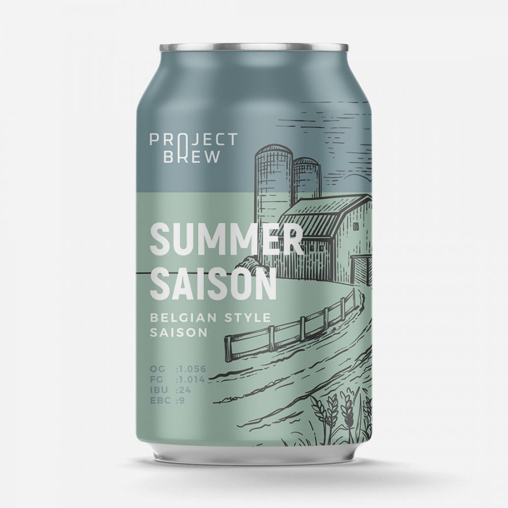 Summer Saison - allgrain ølsett