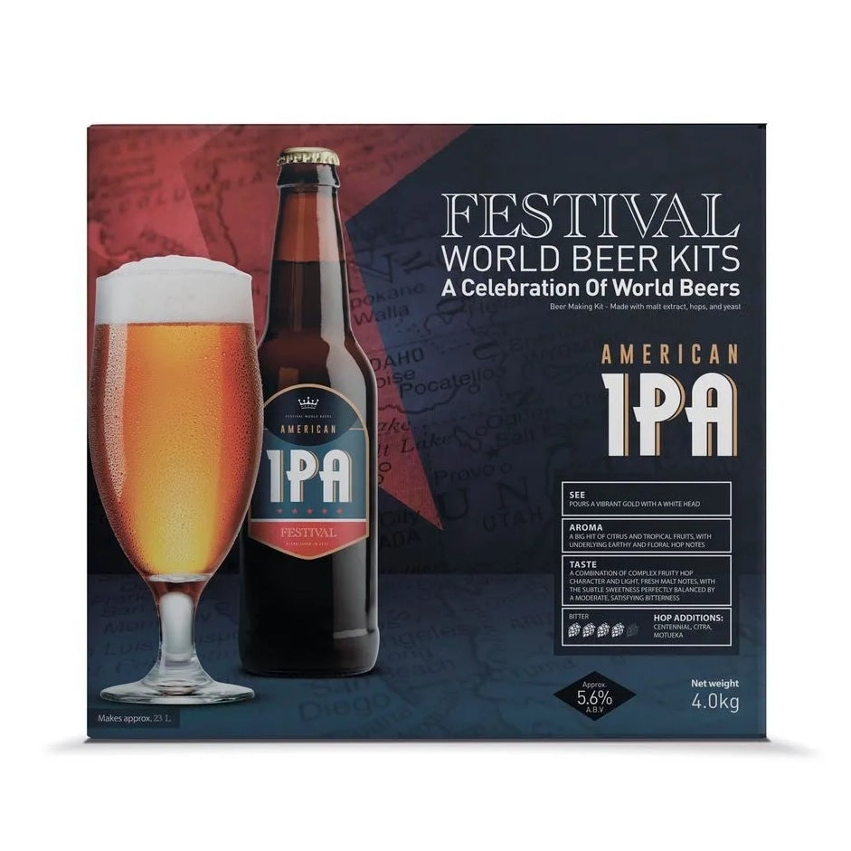 Festival American IPA 4kg Ekstraktsett