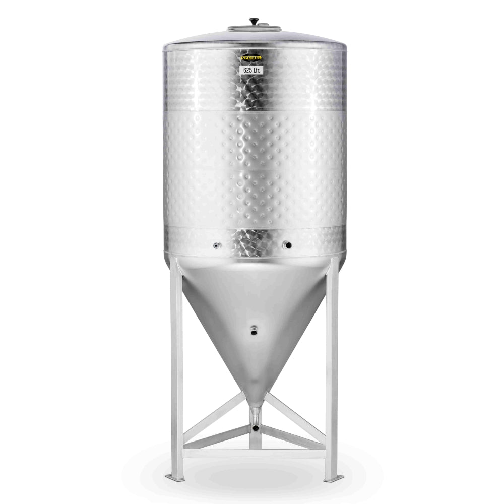 Speidel 625L konisk gjæringstank rustfritt stål - komplett (Bestillingsvare)