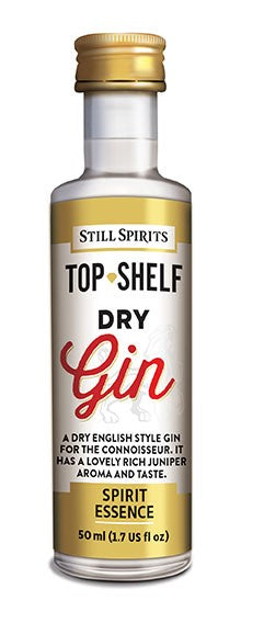 SS Top Shelf Dry Gin - 50ml essens