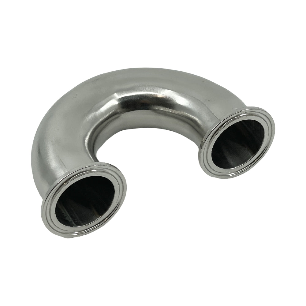 1,5" Tri-Clamp albue 180 grader - 38mm rør