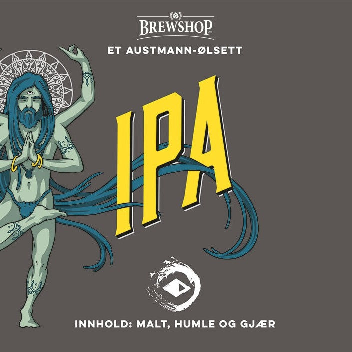 Austmann IPA - allgrain ølsett