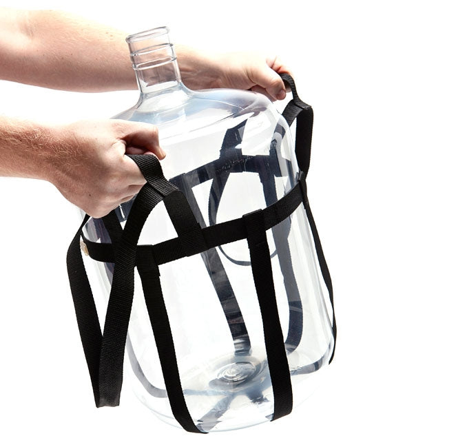 The Carboy Carrier - løftestropper til gjæringskar