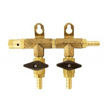 CO2 Manifold - to utganger