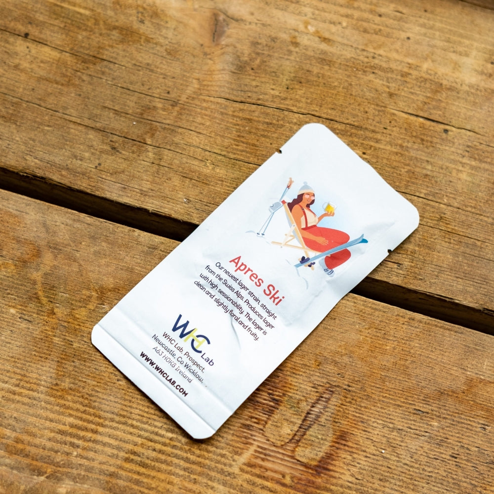 Apres Ski - Crispy Lager Yeast 11g - WHC Lab (Best før juni 2025)