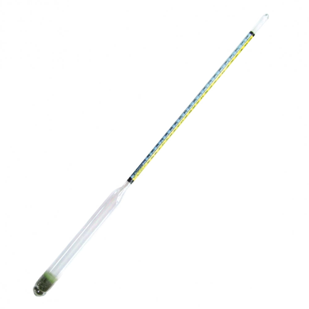 Hydrometer for mjød - Specific Gravity 1.000 - 1.160 - Alla France