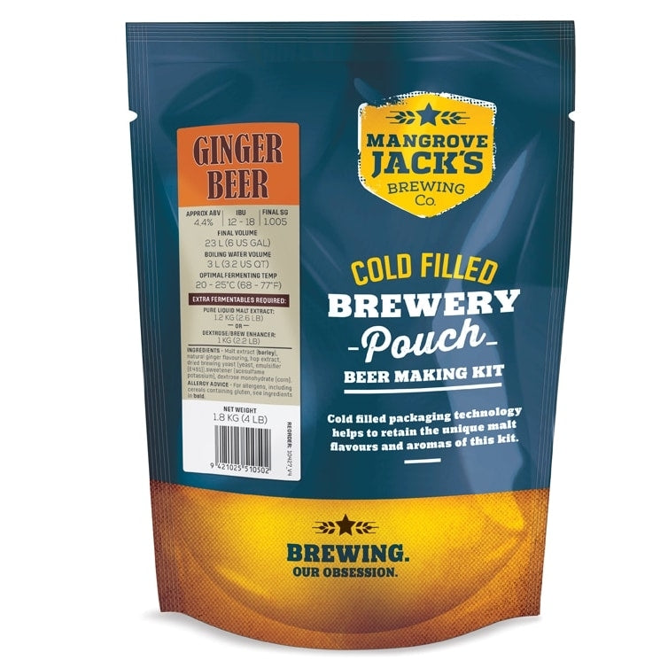 Traditional Series Ginger Beer ekstraktsett - 1,8kg