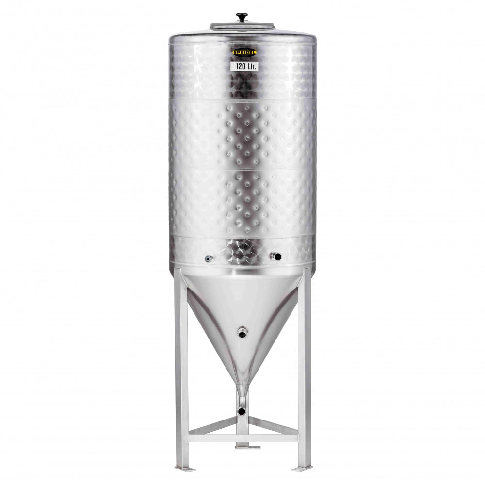 Speidel 120L konisk gjæringstank rustfritt stål - komplett (Bestillingsvare)