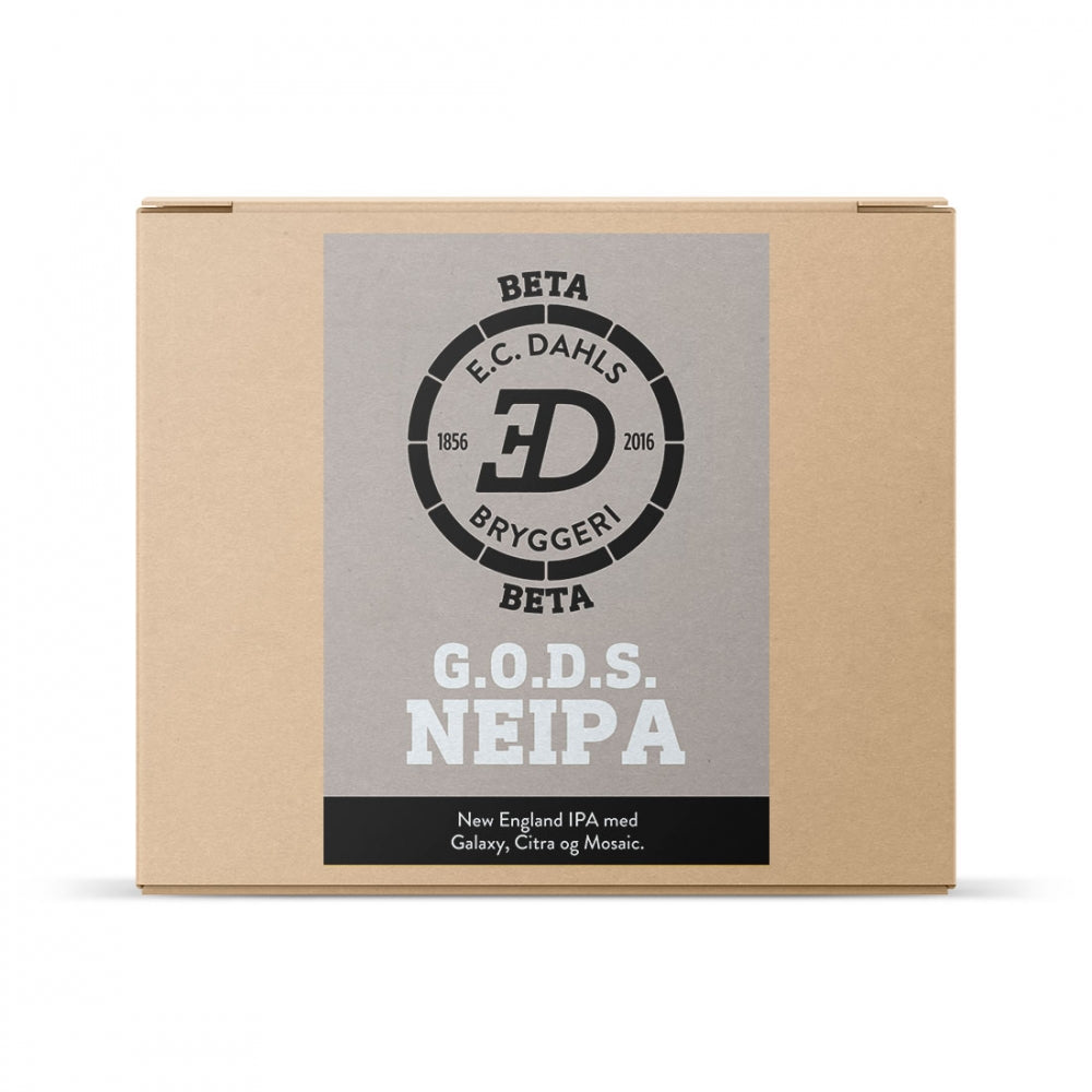 E.C. Dahls G.O.D.S. NEIPA - allgrain ølsett