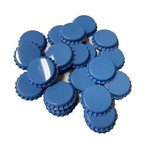 Korker 26mm lys blå, 100 stk.