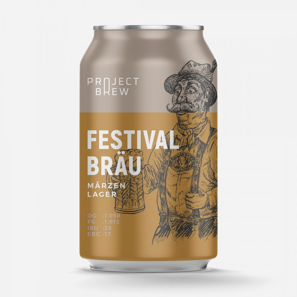 Festival Bräu - Märzen Lager - allgrain ølsett