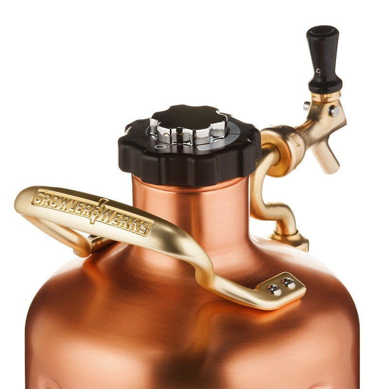 GrowlerWerks uKeg Pro 128 Copper-Plated (3,8L)